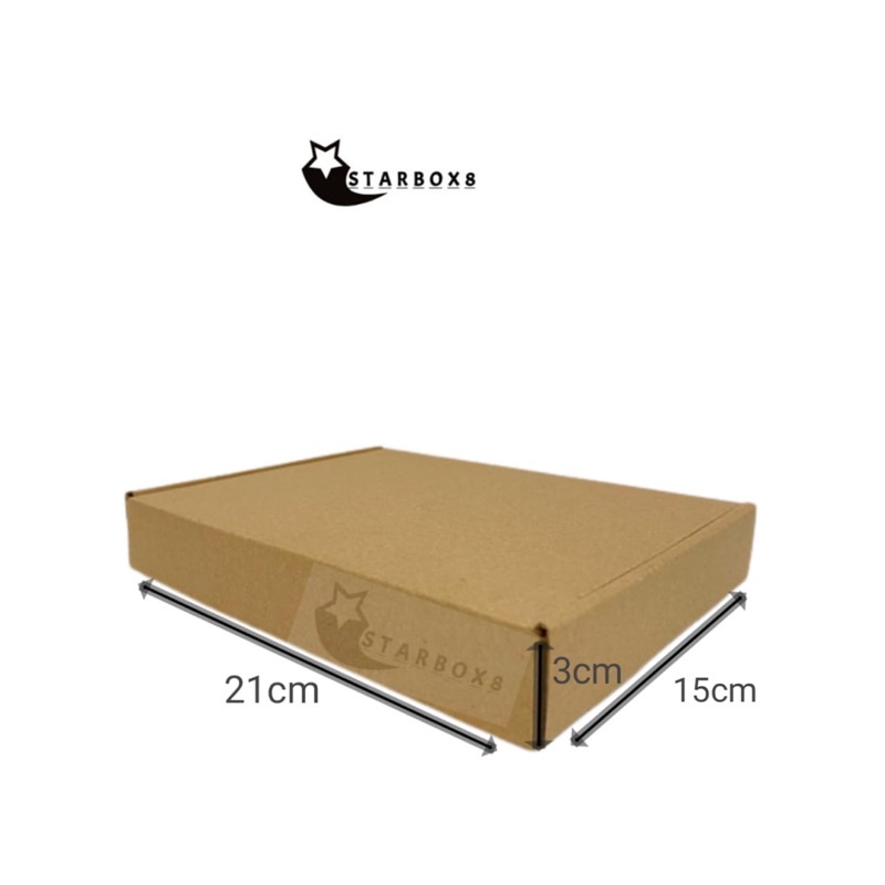 

KARDUS POLOS BARU/BOX PACKING UK 21cm x 15cm x 3cm