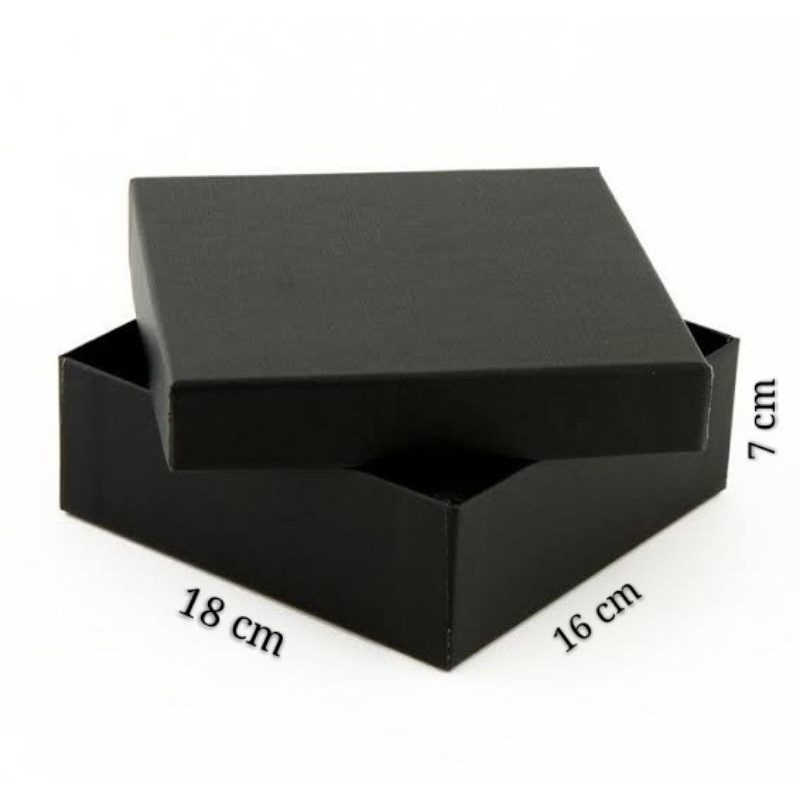 

BEST PROMO HARD BOX GIFT BOX SUPER BLACK 18 x 16 x 7 cm.