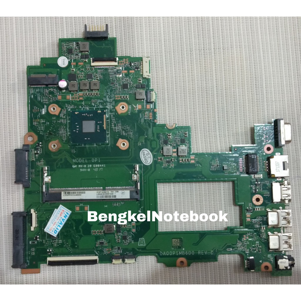 Motherboard HP Pavilion 14-BS Intel Celeron Dual Core DA00P1MB6D0 SSD 32GB