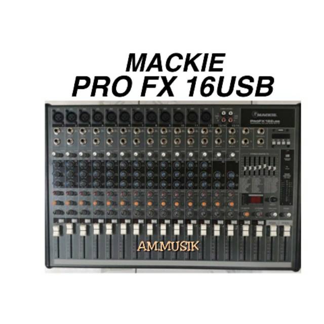 MIXER MACKIE PRO FX 16 USB FX16USB