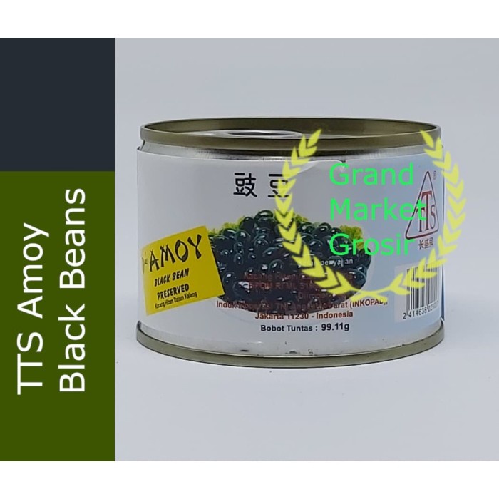 

Gg1Hh Tts Amoy Black Bean Tausi Kacang Hitam 170 G s1Gkk