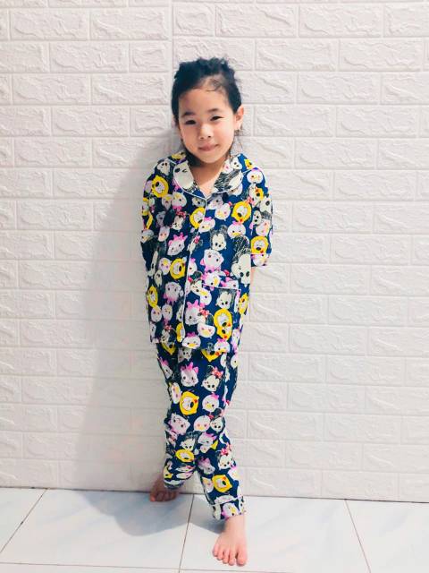 TSUMm SUM PIYAMA baju tidur murah bisa couple mom and kids /PIAMA KATUN JEPANG