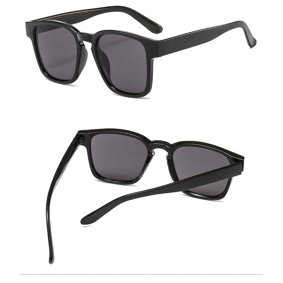 European and American fashion box personality trend men and women sunglasses