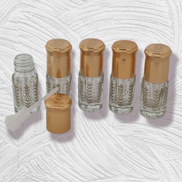 Botol Tola Kosong 3ml Motif Padi