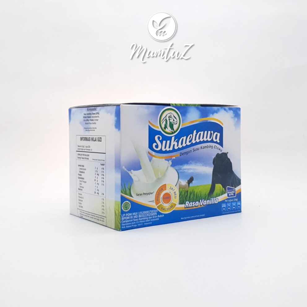 

Susu Kambing Etawa Sukaetawa Ori Sachet Untuk Meningkatkan Kekebalan Tubuh
