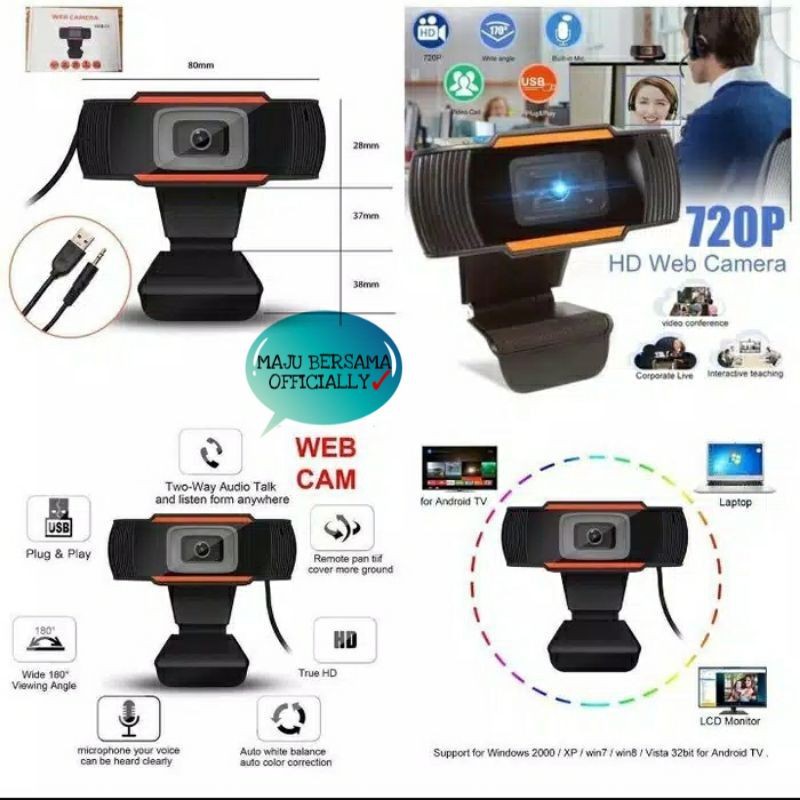 [MB] Camera USB webcam WEB-01 720P - camera web-01