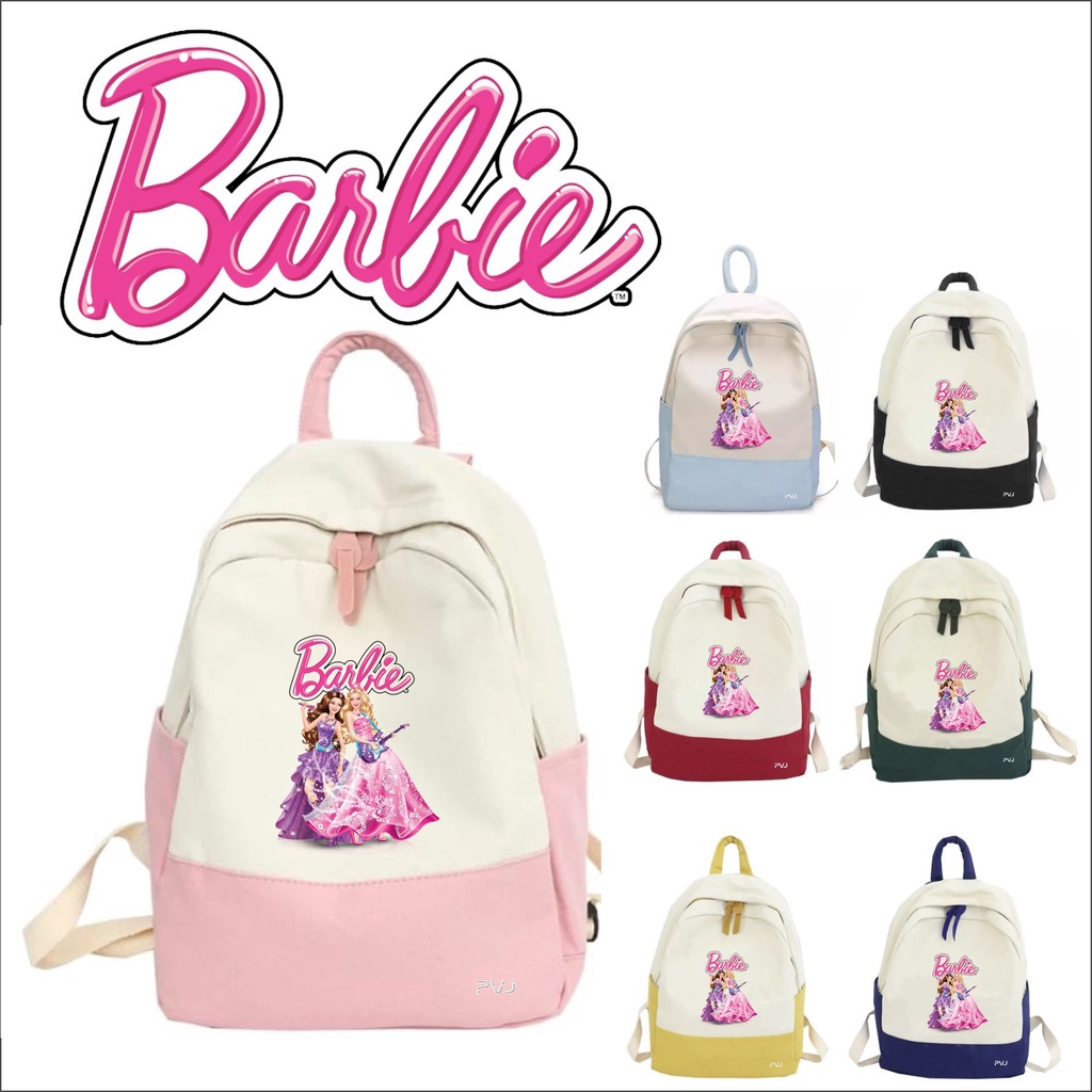 Tas Barbie Anak Perempuan / Ransel barbie Tas sekolah