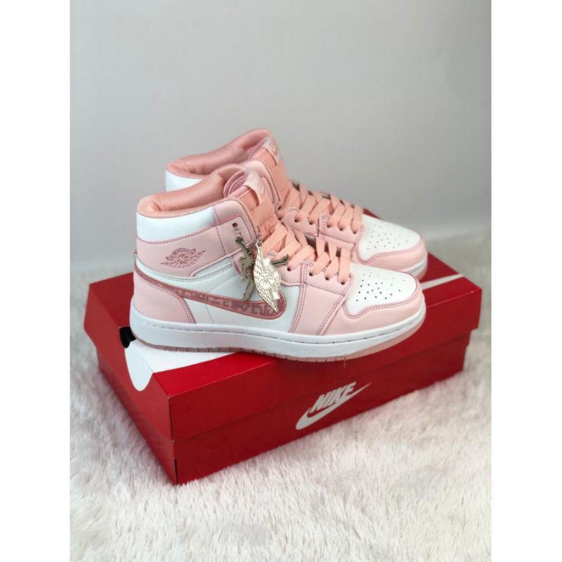 pink dior nike