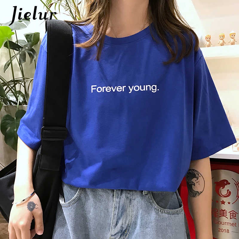 MYSTIQUE.ID - BAJU KAOS FOREVER YOUNG LUCU DAN AESTHETIC