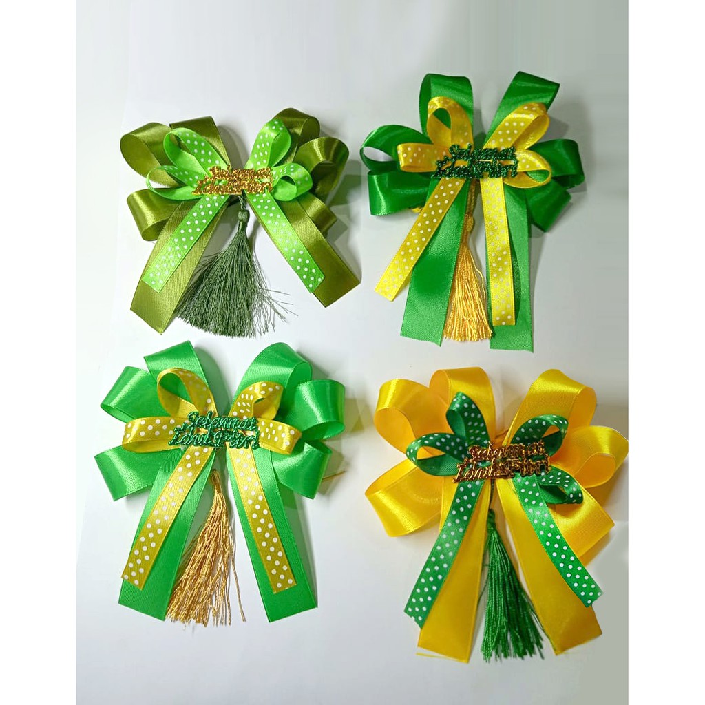

Pita Hias Parcel/Hampers Idul Fitri Satin Tassel