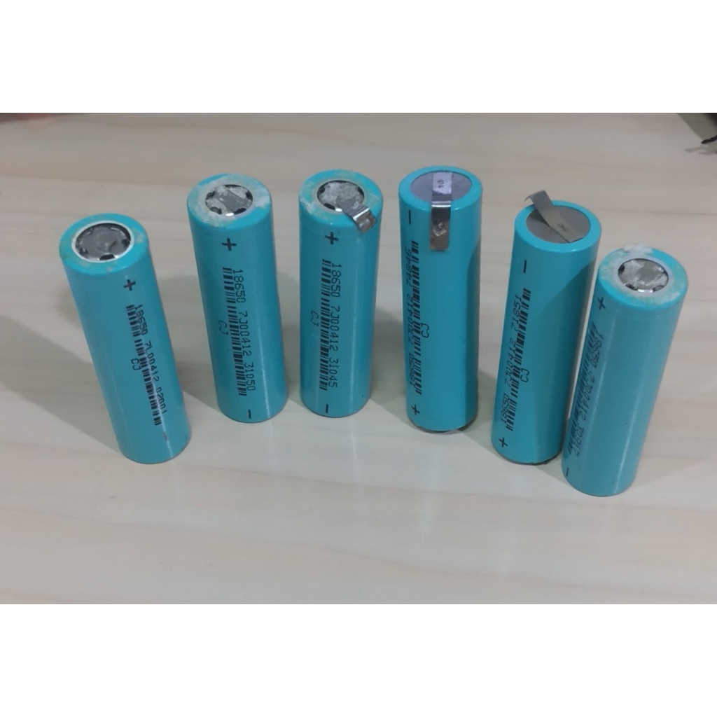 Batrai Batre Baterai Copotan Powerbank 18650 3.7v/4.2v Kipas Senter Dan Modul 1 Usb