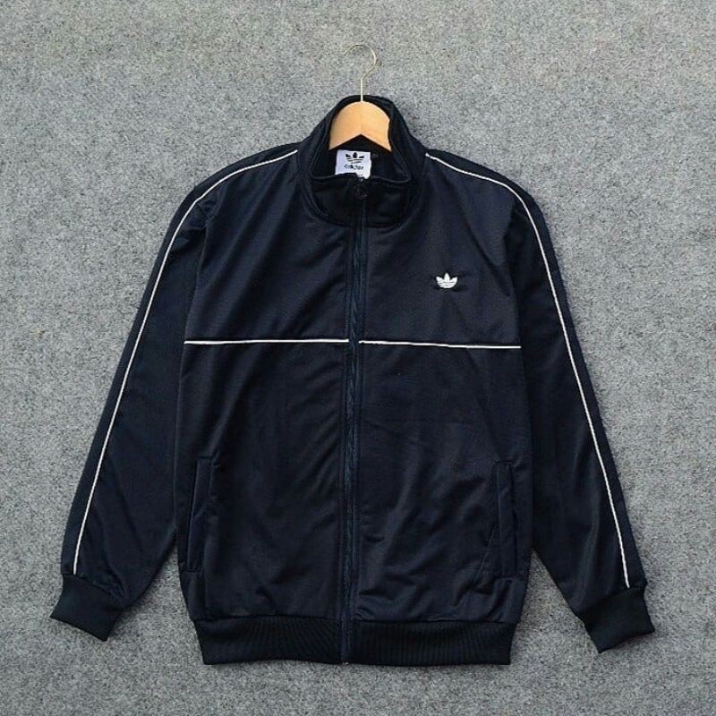 Jaket Tracktop casual Adidas Indigo