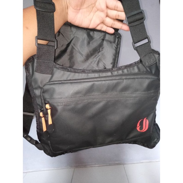 0Tas Dada chestbag Premium tas tactical army ,rompi pelindung dada,tas anti air waterprof