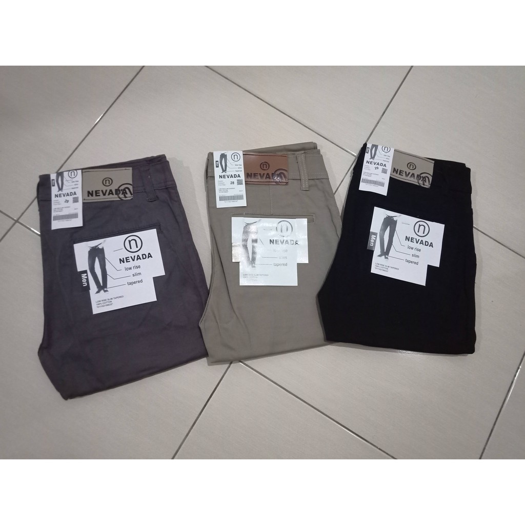 BARU Celana Chino Bahan Adem Nyaman Cocok Buat Musim Dingin GAYA COWOK POLO KASUAL