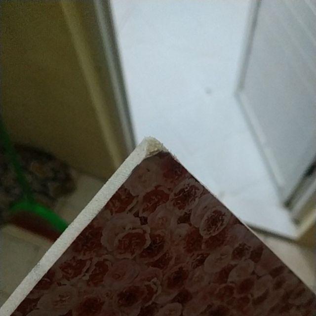 Kaligrafi Red Shabby Chic Mdf