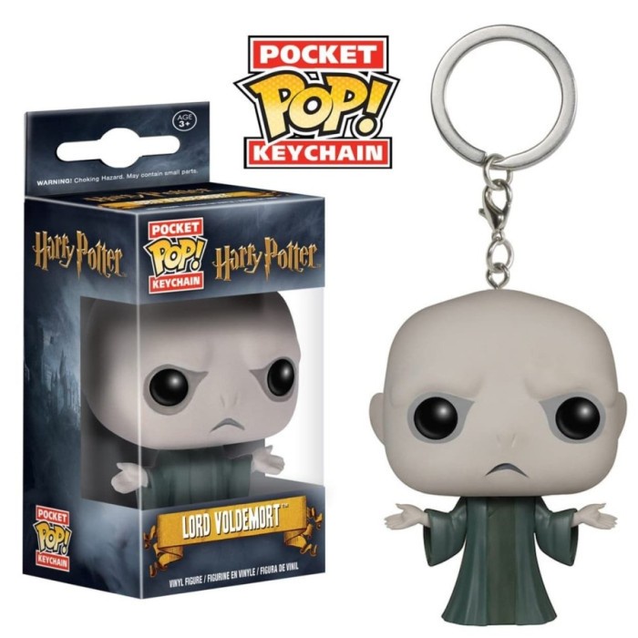 POCKET POP KEYCHAIN HARRY POTTER LORD VOLDEMORT FUNKO KEYCHAIN