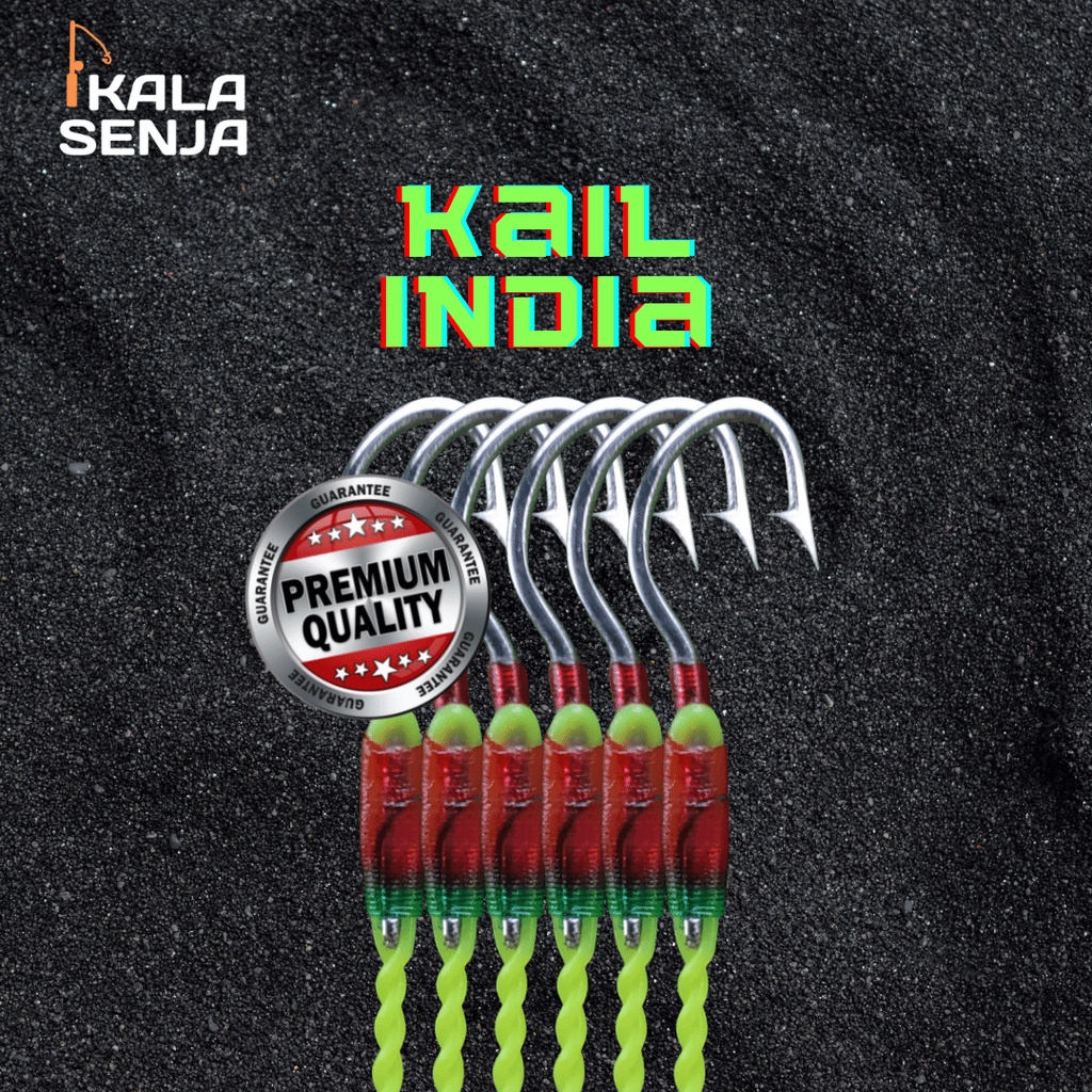 Kail Pancing Urek Belut Pancing Belut Kail Belut India Bahan Baja