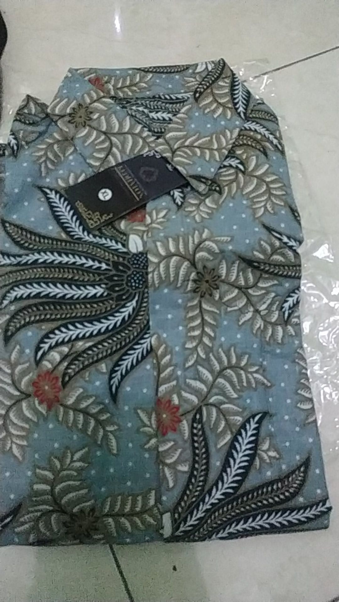 Motif Ulir Keong Size M L Xl Xxl Kemeja Batik Pria Lengan Panjang Terbaru