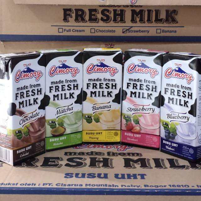 

Fresh milk cimory 4pcs