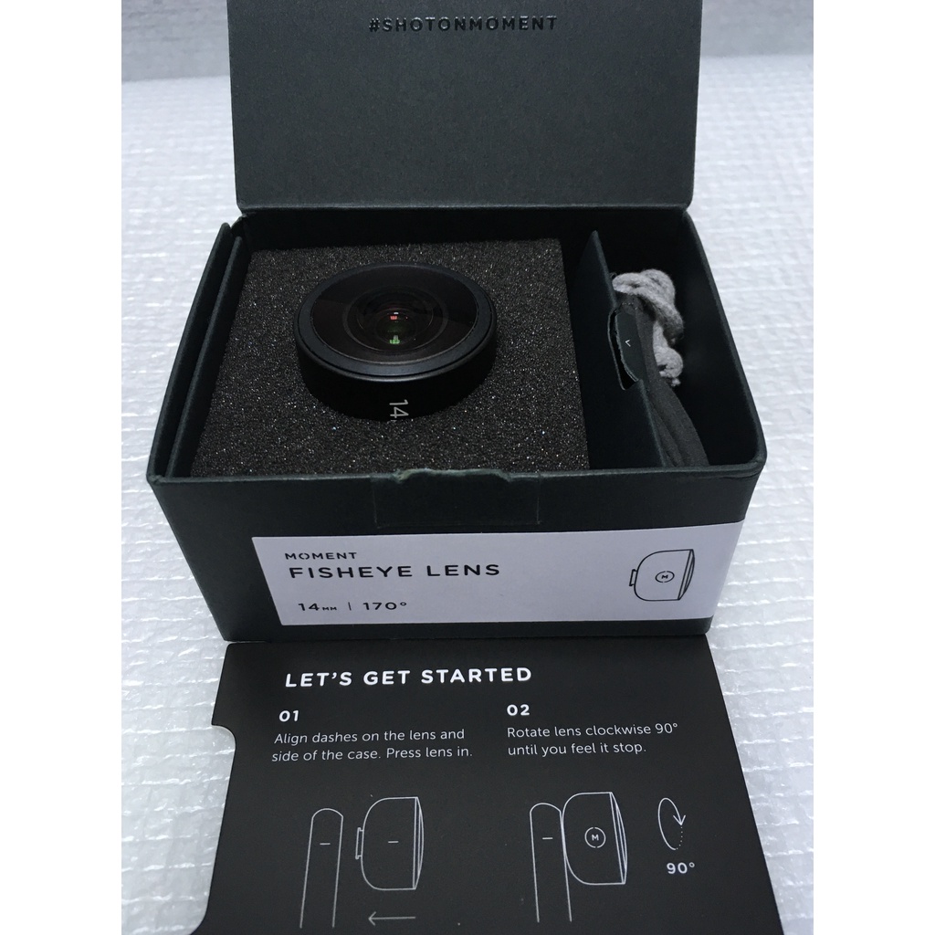 Lensa Fisheye 14mm Moment for iPhone, Samsung Galaxy, Google Pixel