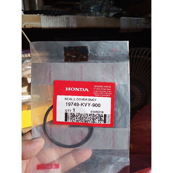 Seal L Cover Air Duct CVT 19749-KVY-900 Ori Honda Air Blade Beat Spacy Scoopy