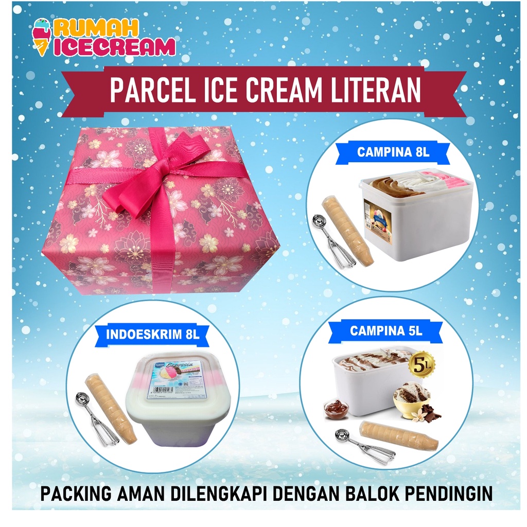 

Hampers / Parcel Es Krim Literan