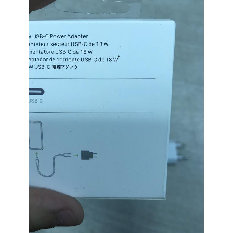 O Power Adapter Original Usb C 18w Pd Quick Charger Shopee Indonesia