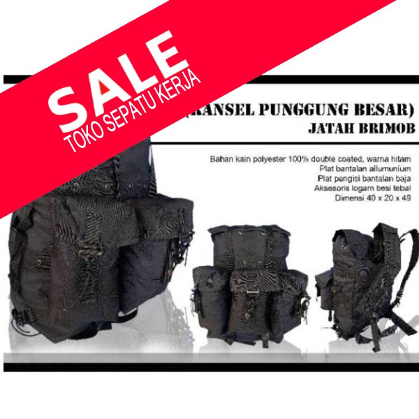 TSK   Ransel jatah tni/brimob, ransel korea