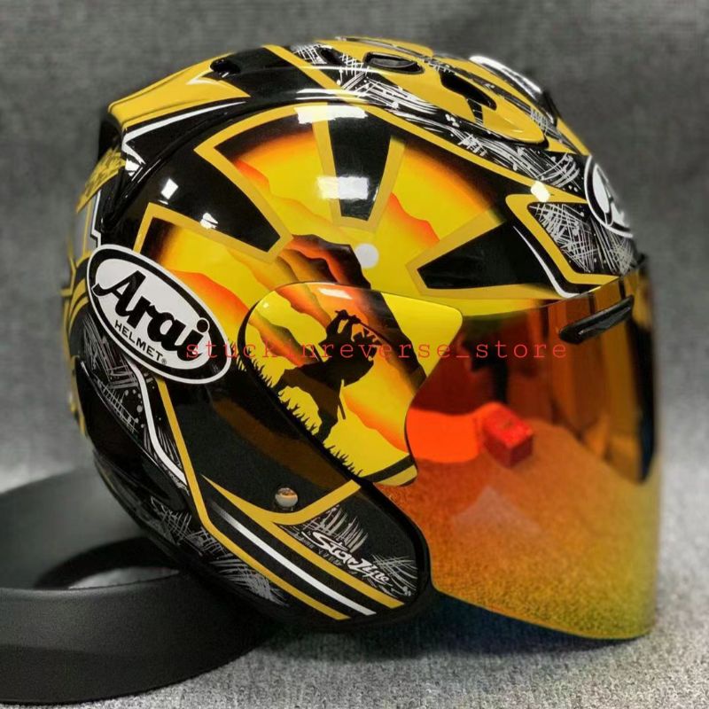 Helm Arai ram 5 pedrosa clone