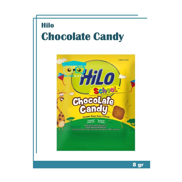 SACHET Hilo School Chocolate Candy Permen Coklat Anak Kids