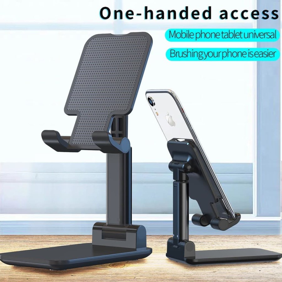 LIFTABLE FOLDABLE PHONE HOLDER STAND HP DI MEJA FOLDING DESKTOP L305 | FADHILAH SHOP BJB