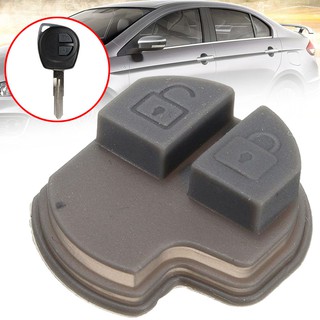 Generic Rubber 2 Button Remote Key Pad Car Key Cover For