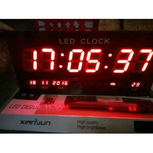 JAM DINDING DIGITAL LED 3615 MERAH