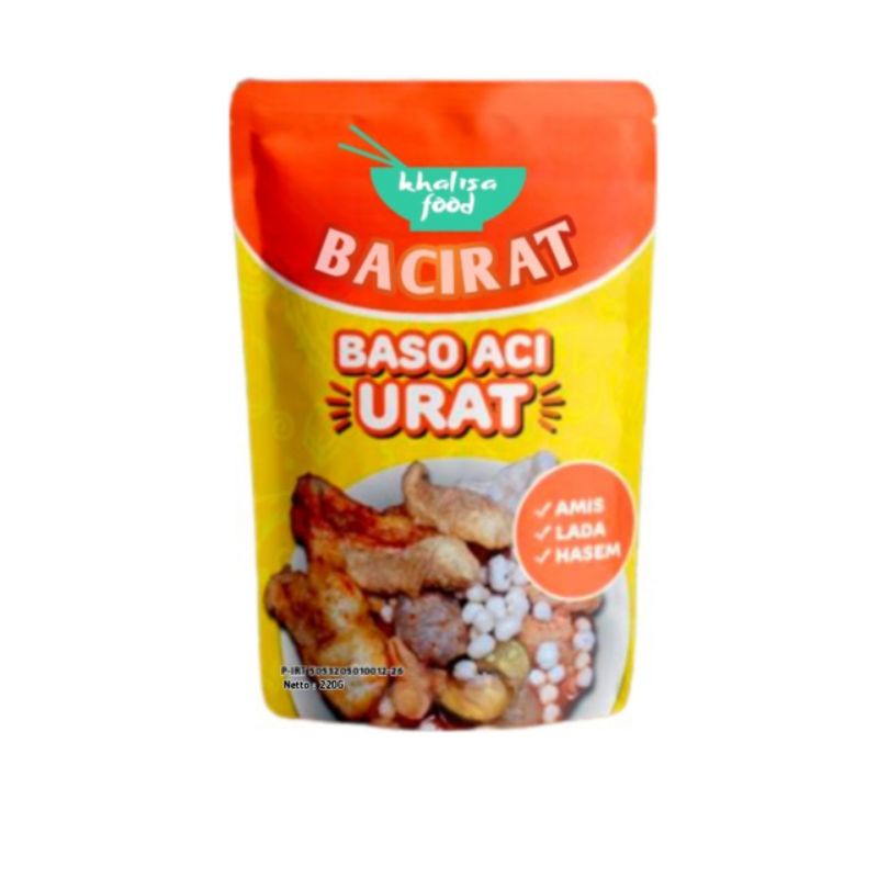 

Khalisa Food - Baso Aci Urat Bacirat Khas Kota Garut