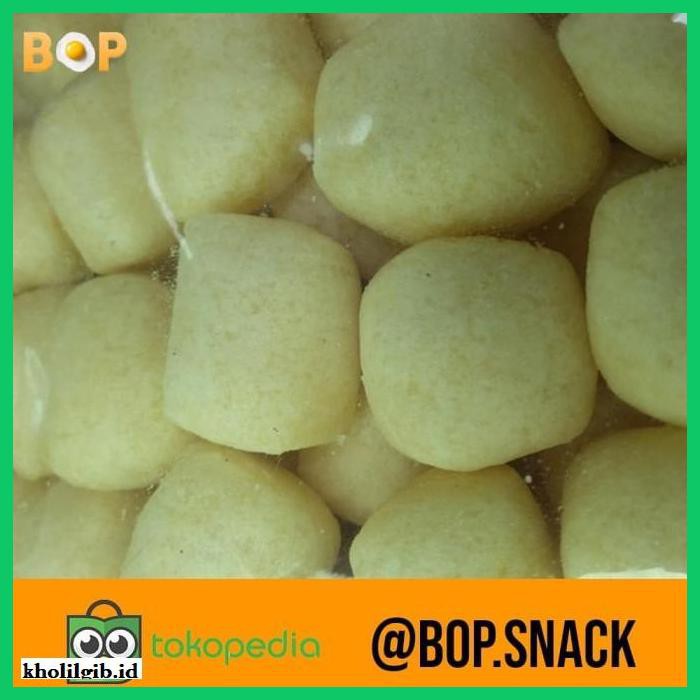

Makanan-Kering- Kerupuk Getes/Getas Ikan Tenggiri 100% Asli Bangka Cap Dua Merpati -Aneka.