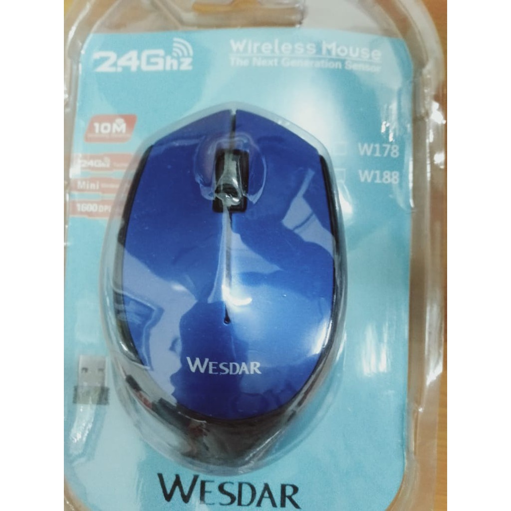 MOUSE WIRELESS WESDAR W178/W188