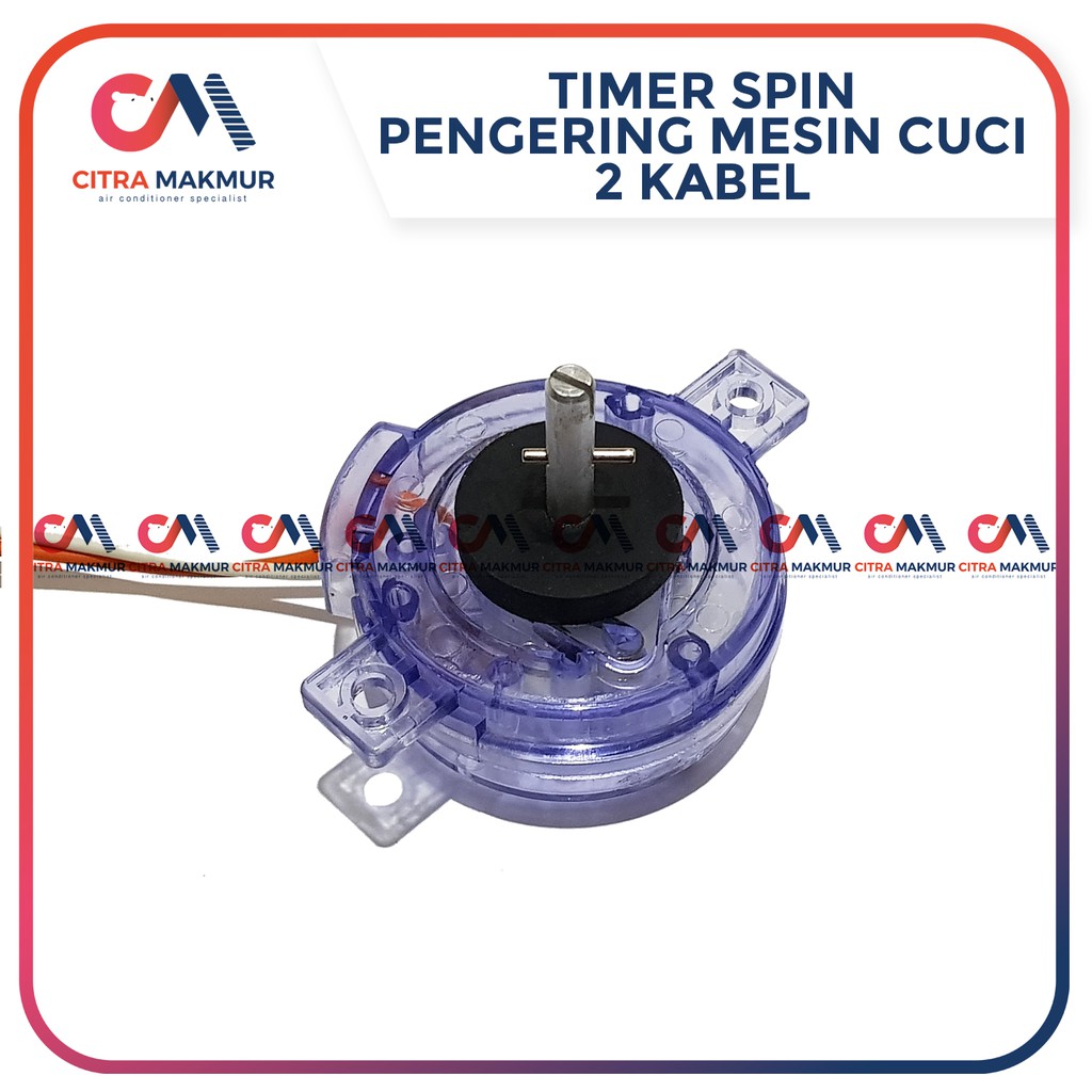 Timer Pengering Spin Sharp Mesin Cuci Merk Aqua 2 Kabel