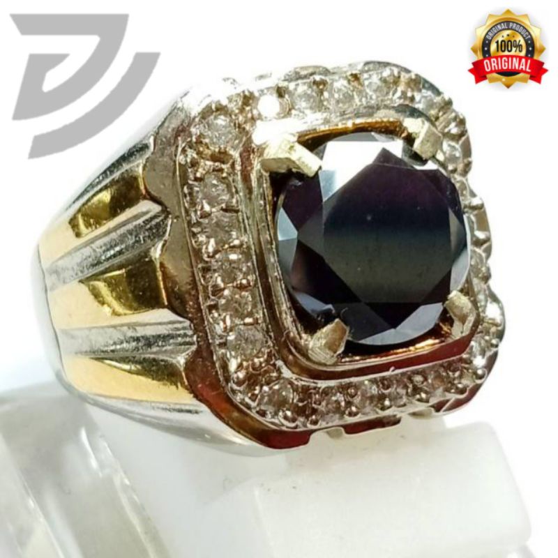 Batu Moissanite Asli | Ring mewah