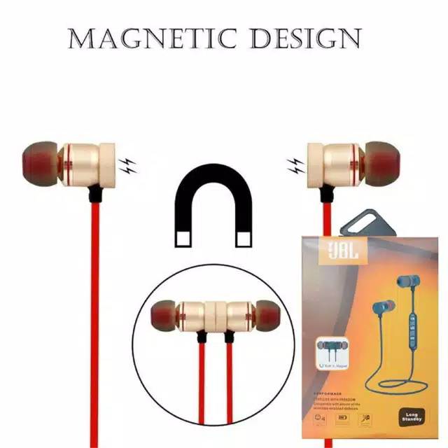 JBL MAGNET SPORT BLUETOOTH HEADSET HANDSFREE EARPHONE MURAH