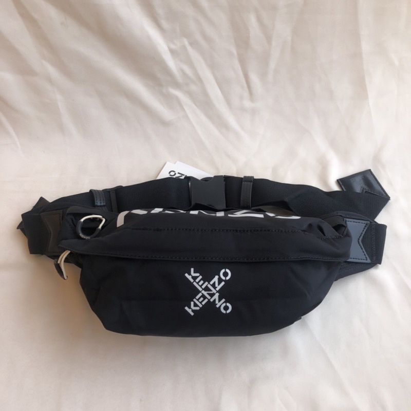 Waistbag Bumbag Crosslogo Black - Green