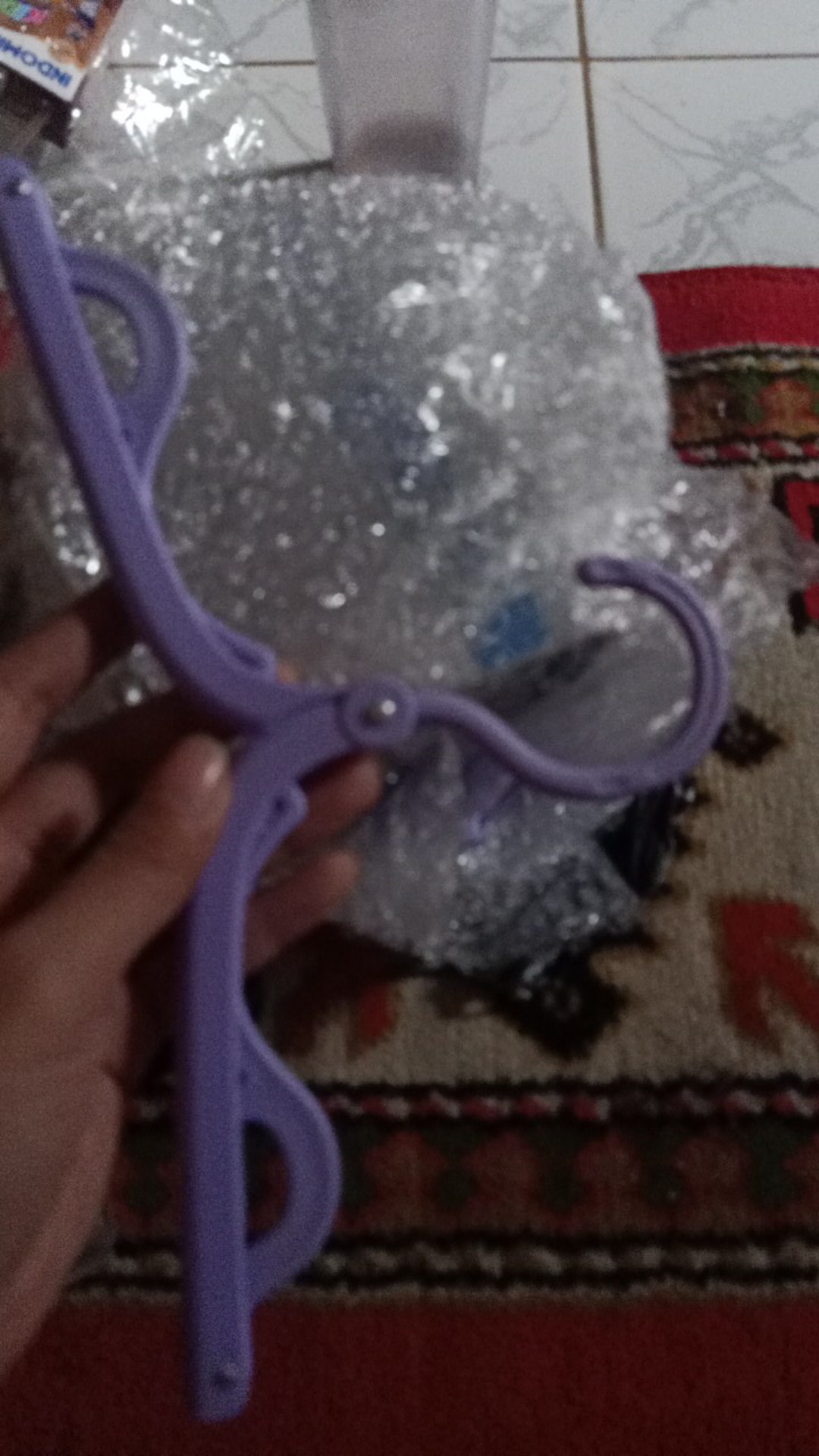 Hanger Lipat Portable / Gantungan Jemuran Baju / Travel Foldable / Gantungan Lipat / Jemuran Baju-jk