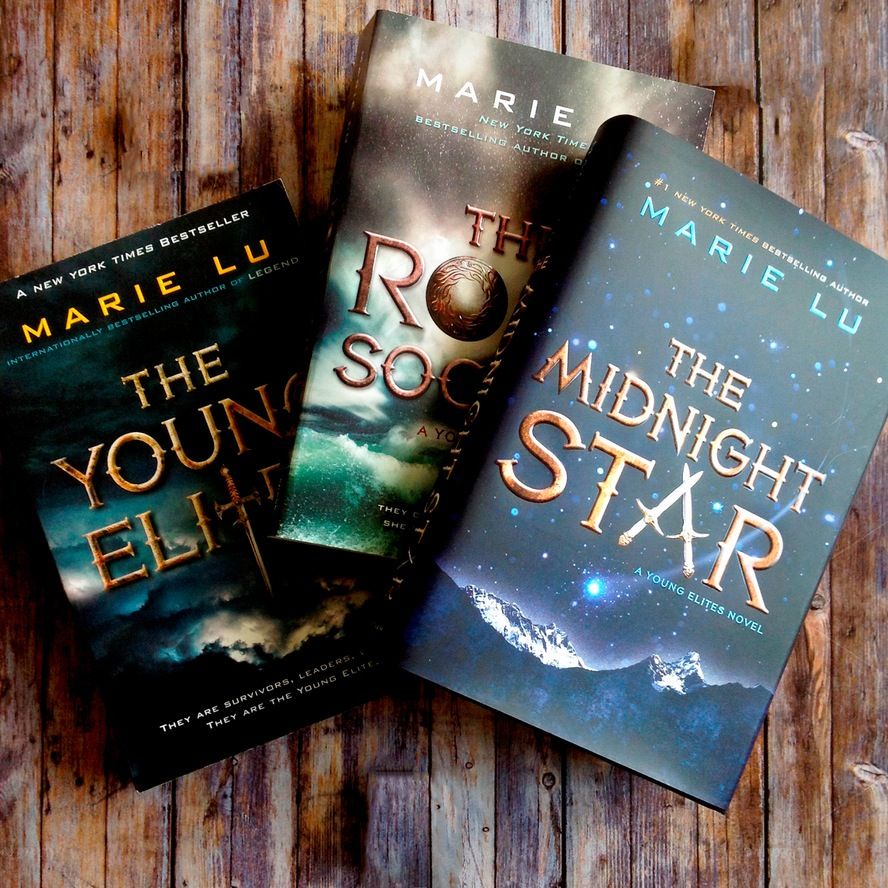 [INDONESIA] BUKU NOVEL THE YOUNG ELITES TRILOGY  - YOUNG ELITES - ROSE SOCIETY - MIDNIGHT STAR - MARIE LU [ORIGINAL]