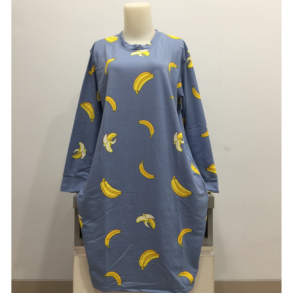 TOKOHAVEONLINE T1520 ATASAN WANITA TUNIK KAOS IMPORT SIZE L LD 100CM