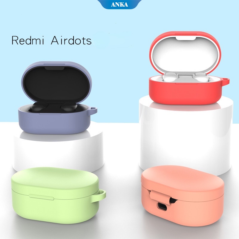 Lucu kartun hewan Redmi AirDots2 headset nirkabel bluetooth headset pelindung penutup anti-drop Xiaomi tren AirDots