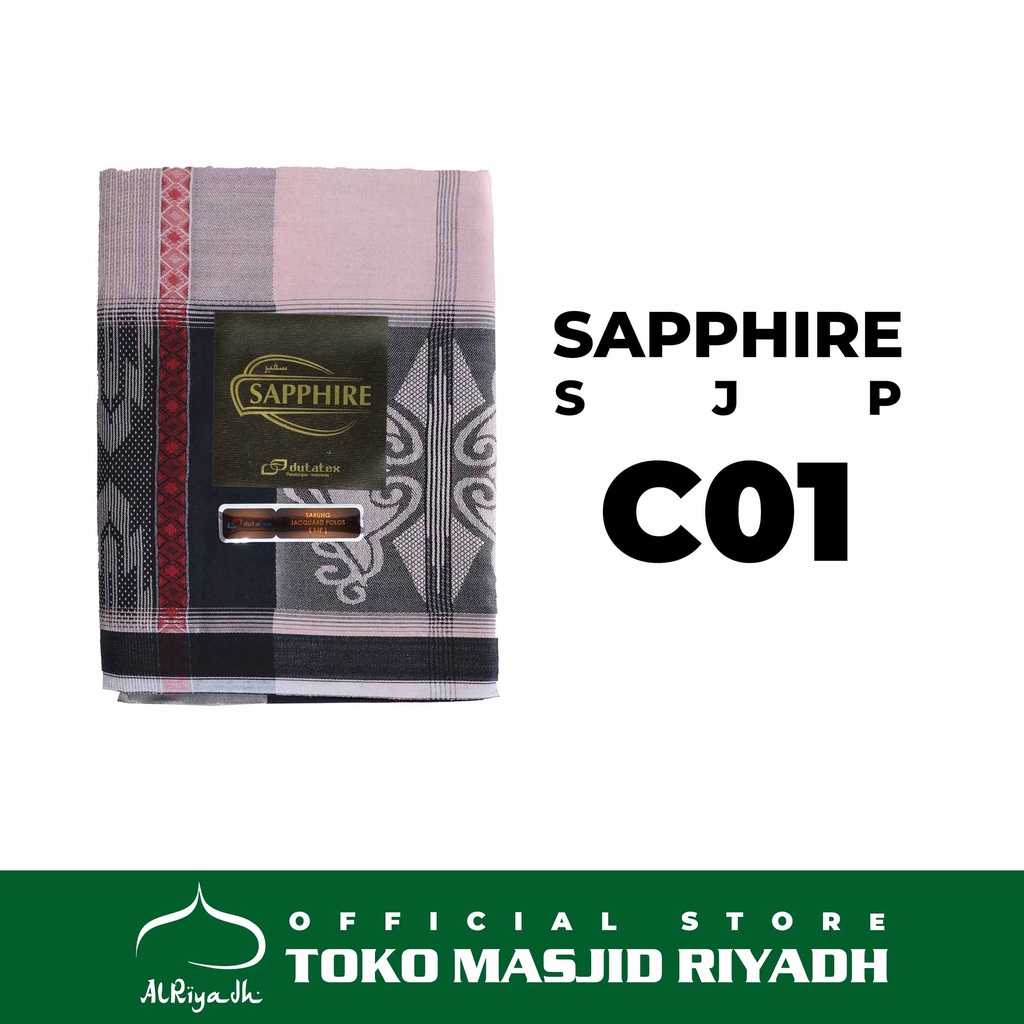 Sarung Sapphire Motif SJP Jacquard Polos