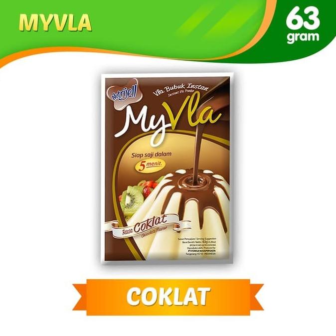 

Nutrijell MyVla Coklat / Saos Puding agar rasa my vla TERJAMIN Kode 1035