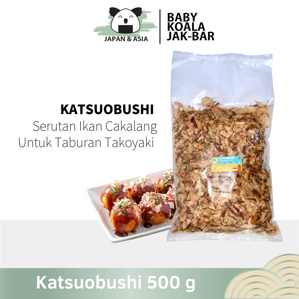

KATSUOBUSHI Bonito Flakes 500 g Halal │ Taburan Takoyaki Katsuo Bushi Serutan Ikan Cakalang...