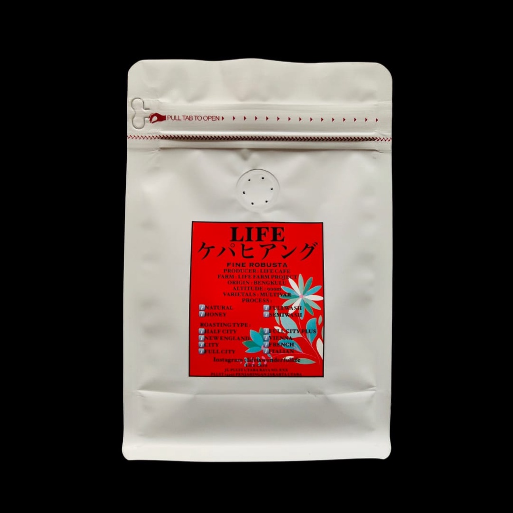 

Kopi LIFE Robusta Kepahiang