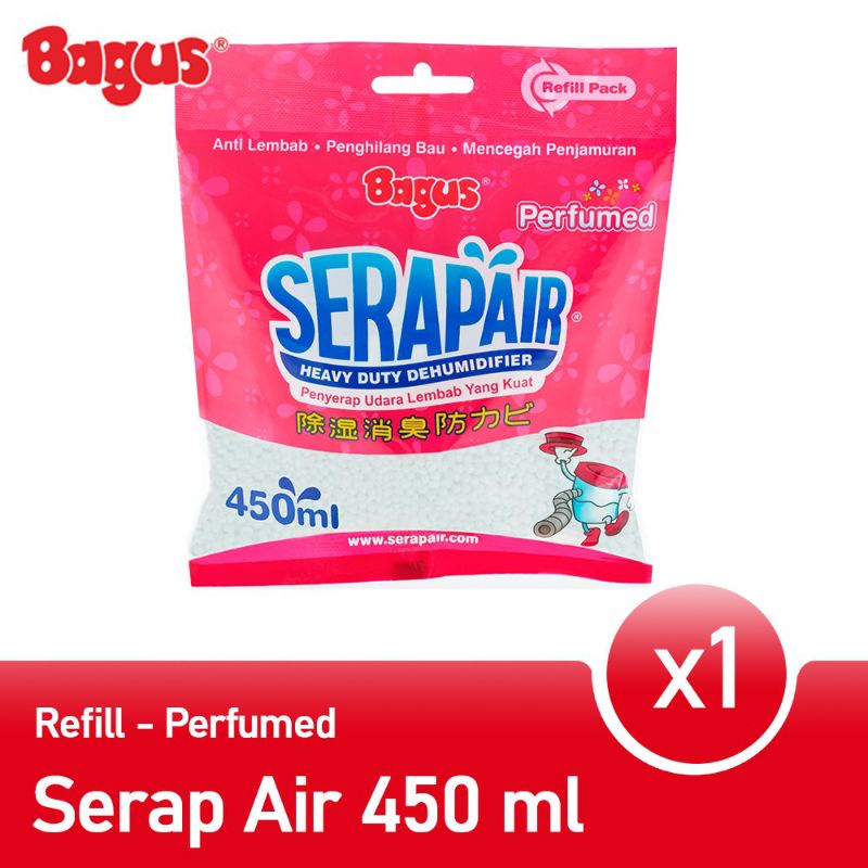 Bagus Serap Air Refill  450 ml Perfumed/Non Perfumed