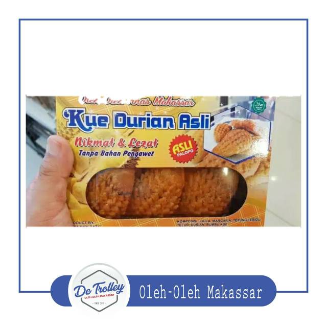 Kue Durian Asli Palopo isi 11 Khas Makassar by Mandiri Tati